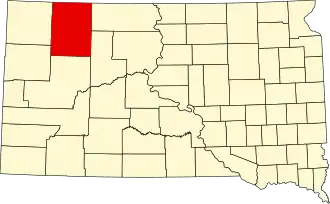 Localisation de Comté de Perkins(Perkins County)