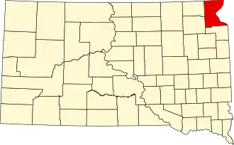 Localisation de Comté de Roberts(en) Roberts County