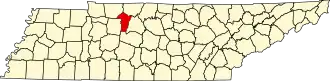 Localisation de Comté de Cheatham(Cheatham County)