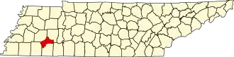 Localisation de Comté de Chester(Chester County)