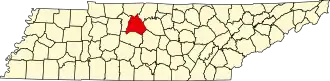 Localisation de Comté de Davidson(Davidson County)