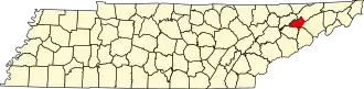 Localisation de Comté de Hamblen(Hamblen County)