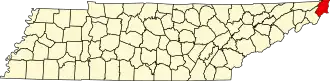 Localisation de Comté de Johnson(Johnson County)