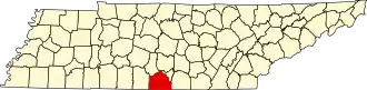 Localisation de Comté de Lincoln(Lincoln County)