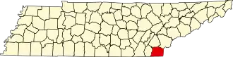 Localisation de Comté de Polk(Polk County)