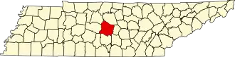 Localisation de Comté de Rutherford(Rutherford County)