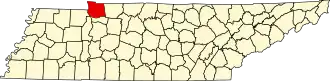 Localisation de Comté de Stewart(Stewart County)