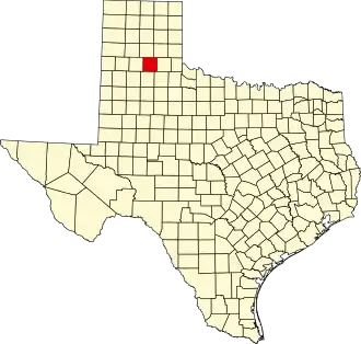 Localisation de Comté de Briscoe(en) Briscoe County