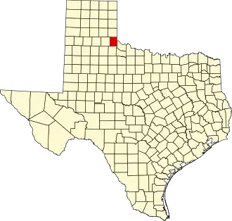Localisation de Comté de Childress(en) Childress County
