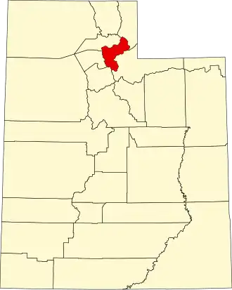 Localisation de Comté de Morgan(Morgan County)
