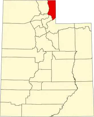 Localisation de Comté de Rich(Rich County)