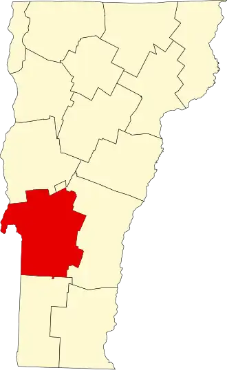 Localisation de Comté de RutlandRutland County