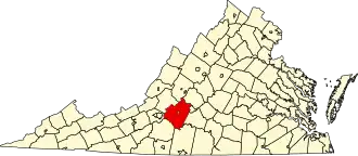 Localisation de Comté de BedfordBedford County