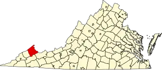 Localisation de Comté de BuchananBuchanan County