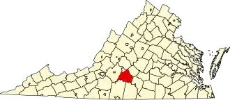 Localisation de Comté de CampbellCampbell County