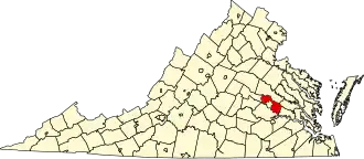 Localisation de Comté de Henrico