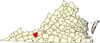 Localisation de Comté de Pulaski