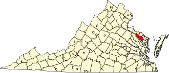 Localisation de Comté de Richmond