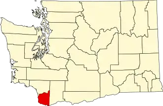 Localisation de Comté de Clark(Clark County)