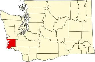 Localisation de Comté de Pacific(Pacific County)