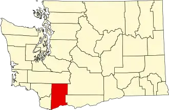 Localisation de Comté de Skamania(en) Skamania County
