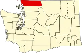 Localisation de Comté de Whatcom(Whatcom County)