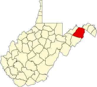 Localisation de Comté de Hampshire(Hampshire County)