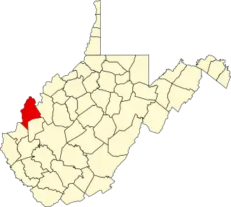 Localisation de Comté de Mason(Mason County)
