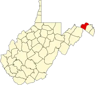 Localisation de Comté de Morgan(Morgan County)