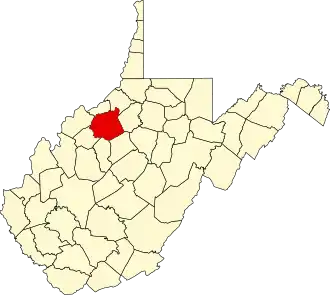 Localisation de Comté de Ritchie(Ritchie County)