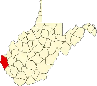 Localisation de Comté de Wayne(Wayne County)