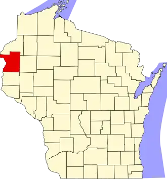 Localisation de Comté de Polk(Polk County)