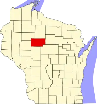 Localisation de Comté de Washburn(Washburn County)