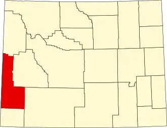 Localisation de Comté de Lincoln(Lincoln County)