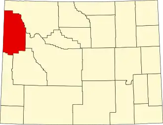 Localisation de Comté de Teton(Teton County)