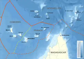 Tracé approximatif.
