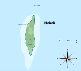 Carte de l'île.