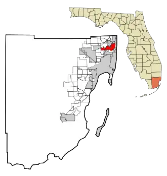 Localisation de North Miami