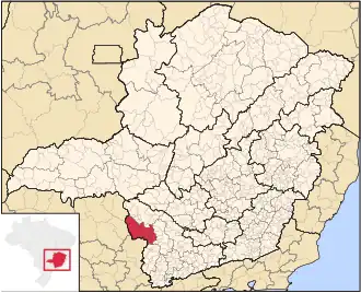 Microrégion de São Sebastião do Paraíso