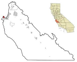 Localisation de Pacific Grove