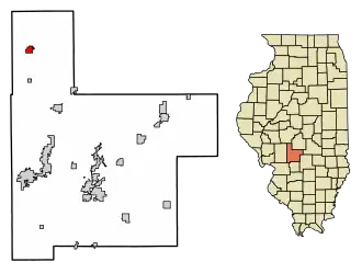 Localisation de Farmersville