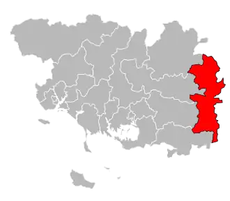 Canton de Guer