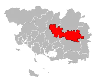 Canton de Moréac