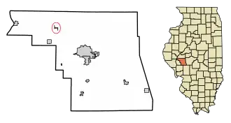 Localisation de Lynnville