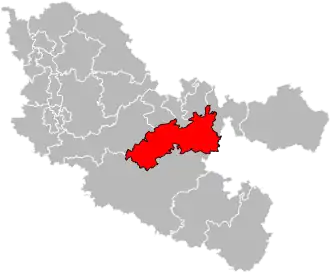 Canton de Sarralbe