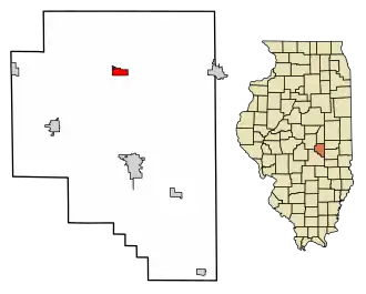 Localisation de Lovington