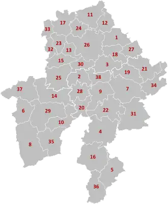 Localisation de Province de Namur