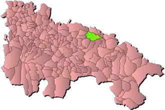 Localisation de Murillo de Río Leza