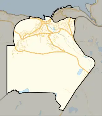 Carte de la circonscription