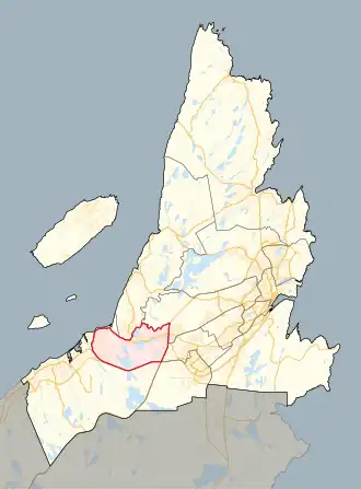 Carte de la circonscription